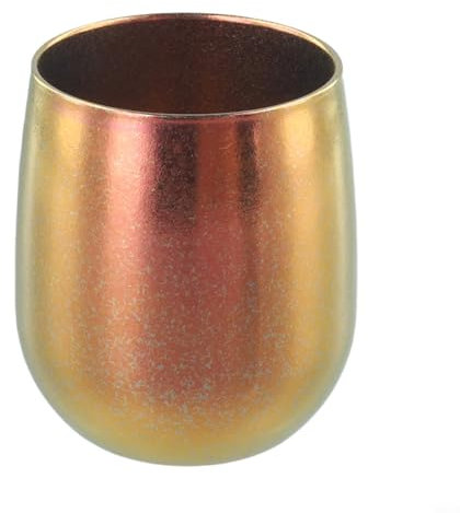 Efficient 255ml Double Layer Ti Mug, Lightweight Design for Camping, Picnics, and Outdoor Fun (Pink)