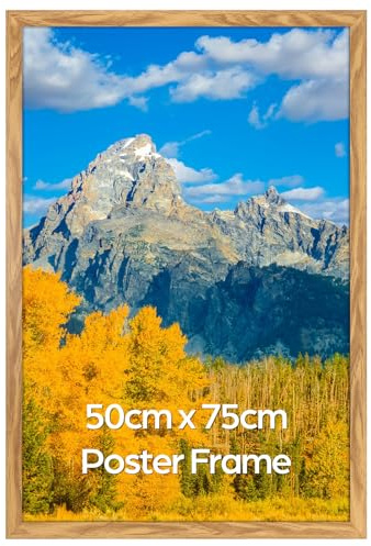 Vasemouh Bilderrahmen 50x75 cm Holzoptik MDF Fotorahmen