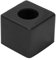 Zer one Langlebiger Portable Billard Chalk Pool Queue Kreidehalter Billard Zubehör Pocket Pool Kreidehalter Billard Kreidehalter(Schwarz)