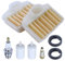 Filtro de Aire para Husqvarna 362 365 371 372 372XP con línea de Aceite del Filtro de Combustible Piezas de Repuesto para 503814502 Puesta a Punto de Kit