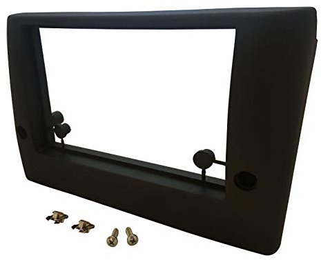 Ciscar Export 73-07.06-2G Marco Adaptador Radio Coche Fascia compatible con Fiat Stilo (192) 10/2001-05/2008 D. Din en antracita