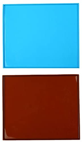 Cucina Bakeware Mat 2 Pezzi Silicone Antiaderente Strumento per Rotolo per Pasta Antiaderente Tappetino In Silicone Antiaderente Teglia da Forno per Rotolo Tappetino da Forno Utensili per Pasticceria
