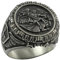 Anello di San Michele per uomo, anello scudo incrociato vintage, anello ali d'angelo vichingo, anello di San Michele Arcangelo, anello amuleto religioso, regalo gioielli punk fede cristiana (17)