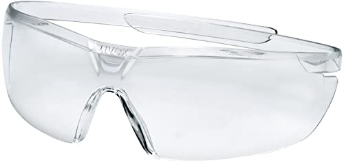 uvex pure fit Schutzbrille Linse Klar Kratzfest, Schlagfest, beschlagfrei, Widerstandsfähigkeit gegen