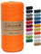 Likeecords Makramee Garn 2mm x 200m Baumwollgarn Makramee-Seil, Makramee-Schnur,Bunte Baumwoll-Bastelschnur zum Aufhängen Pflanzenaufhänger Basteln Stricken (Orange)