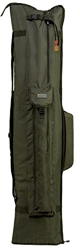 TANDEM BAITS Enforcer Holdall Angeltasche Angelrute Karpfenruten-Tasche für Dreiteilige Rute Rutenfutteral Karpfen Angeln Tasche Karpfen Fischen Zubehör Ruten- und Rollenschutz Angelzubehör 13 Fuß