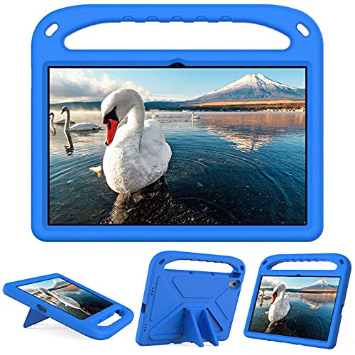 Funda para tablet Lenovo Tab M10 FHD Plus (2ª generación) TB-X606F de 10.3 pulgadas para niños, ligera, a prueba de golpes, con asa, color azul