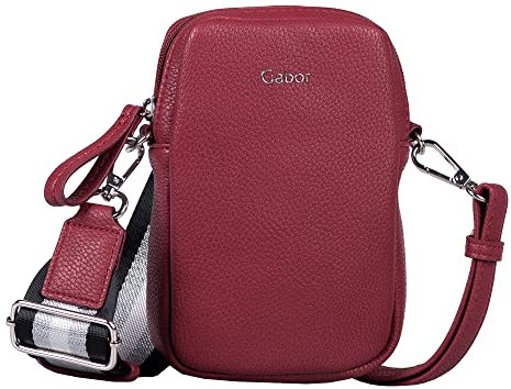 Gabor bags Silvia Damen Handytasche Umhängetasche Mittelgroß Rot