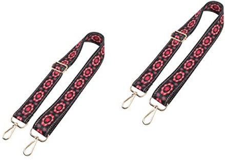 MILISTEN 2 Stücke Banjo Gurt Banjo Zubehör Vintage Stil Gitarre Strap Für Ukulele Bass Gitarre