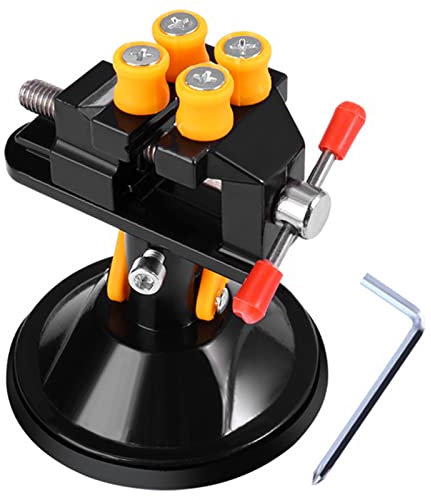 Bestgle universal mini bohrmaschine 360 grad rotations aluminiumlegierung bank schraubstock clamp öffnung parallel tisch schraubstock für uhren reparatur handwerk schmuck diy werkzeug