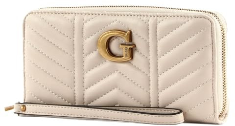 GUESS Lovide SLG Large Zip Around Wallet Stone