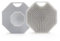 MypikY Multifunktionale Silikon-Duschbürste mit Saugnapf und hängendem Seil, Baby Shampoo Duschbürste, weiche Silikonbürste, 2er Set,Grau