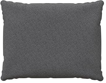 POKAR Rückenkissen Stuhlkissen Rückenlehne für Stuhl Rattanmöbel Gartenmöbel Kissen Outdoor Rückenpolster Lounge Polster 70x40x15 cm, Grau