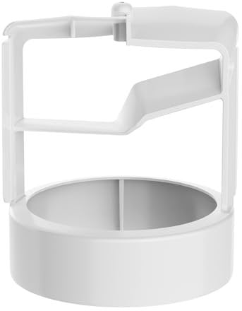 FOCOllK Ice Cream Maker Replacement Paddle, White, Manual, F2317, Plastic, for Cuisinart ICE-21P1, 3066, 3067, 3093, 3094, 3111, 3112, KF140, KF476