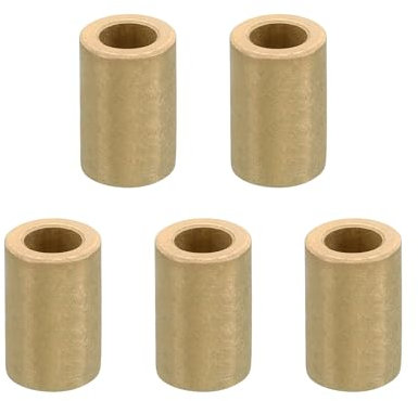 PATIKIL Distanziali in Ottone M6, 5pz Distanziali Metallici in Ottone 6mm ID x 10mm OD x 16mm L, Distanziali a Vite per Bulloni 1/4 Pollice o M6