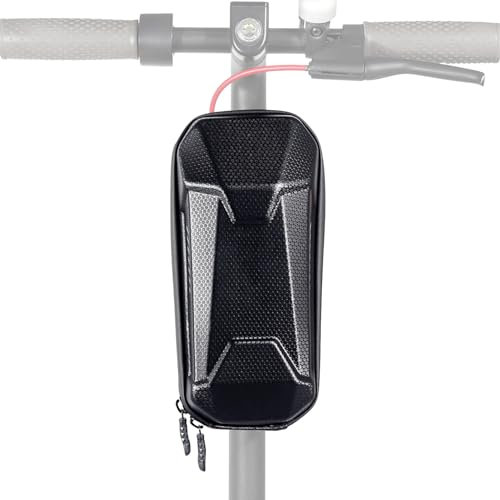 Paodduk Hartschalenscooter Tasche Scooters Lenkertasche Scooter Aufbewahrungstasche Scooter Frontrahmen Tasche Elektroroller Fronttasche für den Transport von Ladegerät Werkzeuge