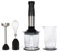 Livoo - Set mixeur plongeant DOP246 – 800W, 4 lames et fouet, vitesses 0 à 12, pied amovible, 16000 tours/min, ergonomique, accessoires inclus