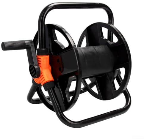 Avvolgitubo ad alta pressione per uso domestico, camion di stoccaggio del tubo dell'acqua, supporto multifunzionale per riporre tubi flessibili per utensili per lavaggio auto, tubi flessibili