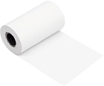 daybays Thermorollen Kassenrollen Bonrollen Thermopapier Thermo-Papierrollen für EC Cash Geräte, Kassensystem und EPOS-Drucker, BPA Frei (10, 57x30x12mm_10m)