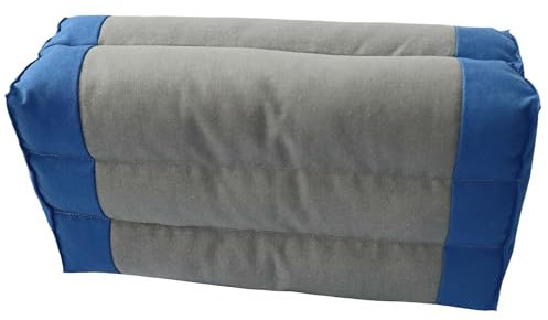 VLFit Coussin Zafu de Méditation et de Yoga - Coussin de sol pour la pratique du yoga, la méditation - Coussin de siège rembourré en kapok - Dimensions : 35 x 18 x 12 cm; Housse Lavable, 100% Coton