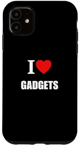 Custodia per iPhone 11 I Love Gadgets And Tech Uomini Donne Bambini