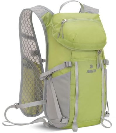 Fistcale Lightweight Breathable Bike Backpack, 8L Foldable Running Daypack, Functional Gift for Men & Women Daily Commutes, Cycling, Jogging, Hiking