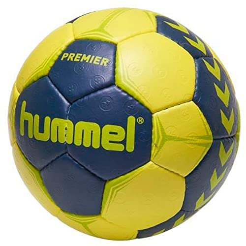 HUMMEL Erwachsene Premier Handball, Ombre Blue/Yellow/Green, 3