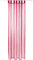 Gardine mit Schlaufen, Transparent Voile 140 x 175cm (Breite x Länge) in pink - Fuchsia, Schlaufenschal in vielen weiteren Farben und Größen