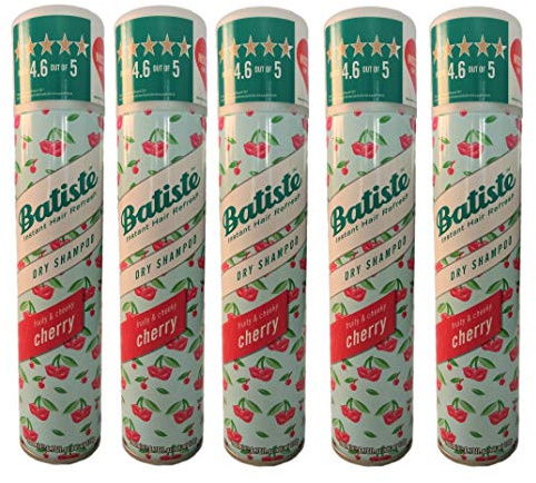 5er Dry Shampoo Cherry Fruity & Cheeky Batiste Trockenshampoo 200 ml