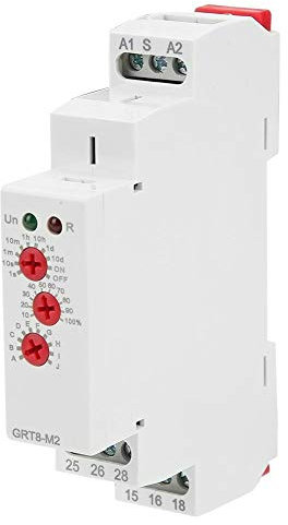 HGY GRT8-M2 Multifuncional relé de retardo de Tiempo con 10 Funciones en raíl DIN AC 220V…