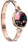 LONGLU Smartwatch for Women - Compatibile con iOS Android iPhone Samsung Mobile Phone - con Bluetooth, frequenza cardiaca, pressione sanguigna, contapassi, fitness e monitoraggio del sonno (D'oro)