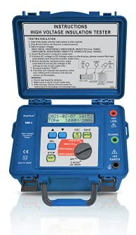 PeakTech P 2685 A - Isolationsmessgerät, Hochspannung, 1000/2500/5000/10000 V, 600 GOhm