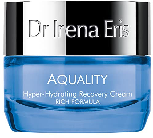 Dr Irena Eris - Aquality Intensiv Feuchtigkeitscreme Gesicht, Regenerierende Creme, Gesicht Creme für Damen, Feuchtigkeitscreme für Gesicht, Gesichtspflege für Tag und Nacht - 50 ml