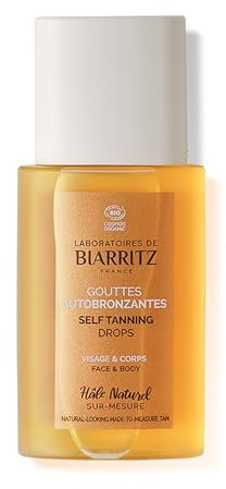 Laboratoires de Biarritz - Bio-Selbstbräunungstropfen ALGA MARIS® - Eine schöne natürliche Bräune nach Wunsch - Gesicht und Körper - 35 ml