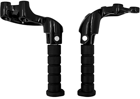 HCmotorku Repose-pieds passager arrière de moto pour Scout 2015-2023 Scout Sixty 2016-2023 Bobber 2018-2023 Noir brillant