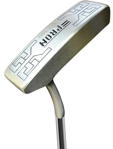 Japan Pron CNC Milled Face Blade Putter Golf Club, with Cover, TRG23 Model, Chrome Finish, 35 Inches