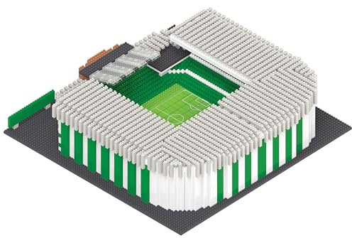 FOCO Offizielles Lizenzprodukt Celtic FC Celtic Park BRXLZ-Steine 3D-Fußballstadion BAU-Set