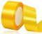 Gelb Satinband 40mm, 22Meters Schleifenband Gelb Geschenkband Dekoband Stoffband für Geschenk, Basteln, Nähprojekte, Haarschleifen, Brautstrauß, Hochzeits Dekoration