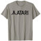 Atari Vintage Gaming Logo Black Retro Arcade Fun Graphic T-Shirt