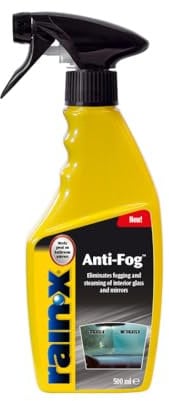Rain-X Spray Antiappannante Vetri Auto e Parabrezza (Adatto per Vetri del Bagno) 500 ml
