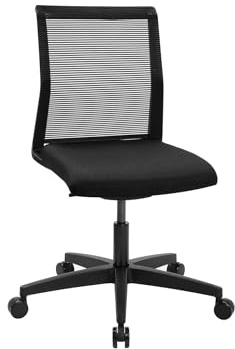 TOPSTAR Sitness Smart Point ergonomischer Schreibtischstuhl, Bürostuhl mit bewegter Sitzfläche schwarz