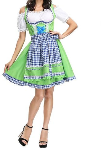 Kostüm Bayerisches Damen-Trachtenkleid/Oktoberfest-Dirndl
