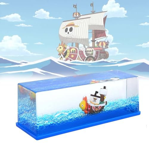 MisFun Kreuzfahrtschiff Fluid Drift Flasche, Unsinkable Boot In Einer Box, Cruise Ship Fluid Drift Bottle, Wanli Sonnenschein Unsinkbares Kreuzfahrtschiff, für Tischdekoration und Auto Vitrinen