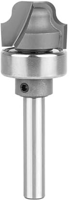 SpeTool Juice Groove Router Bits with Bearing 1/8 Radius 1/4 Shank, Bowl and Tray Router Bit for Crafting Drainage Grooves, Decorative Edges and Custom Woodworking Projects