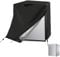 Lamppdcor Beverage Refrigerator Cover,210D Waterproof & Dustproof Fridge Wrap, 20x20x21 Inch, Black