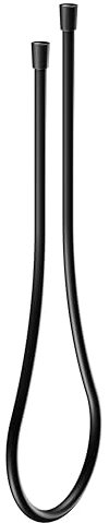 Flexible de douche KEUCO, longueur 2000 mm, plastique avec effet métallique, 54995372000, Couleur: Noir Mat