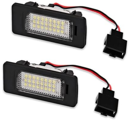 Number Light LED Car Number License Plate Light Rear Registration Plate Lamp For A1 A3 A4 S4 B8 A5 S5 8T A6 C7 4G A7 4G Q3 8U Q5 8R TT