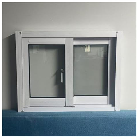 SHAARI Kompakte Schiebefenster, Kellerfenster, Wasserdicht Und Versiegelt, Einfache Installation Geeignet für Badezimmer, Wohnbereich(50x60cm)