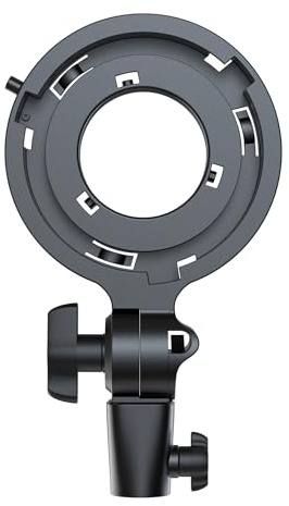 Multiblitz Mini Bowens auf Bowens Adapter für MB-PL Serie, geeignet für Stative mit 5/8 Zoll Spigot-Anschluss, Ideal bei Fotoshootings und Videoaufnahmen