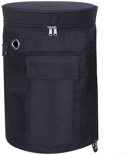 Propan-Tankabdeckung, wasserdicht, Oxford-Stoff, Gasflaschenhülle mit Belüftungsdesign, winddichter Boden, Aufbewahrungstasche für 5 kg 11 kg Flaschen, Outdoor-Grillschutz (große Größe: 33 x 66 cm)